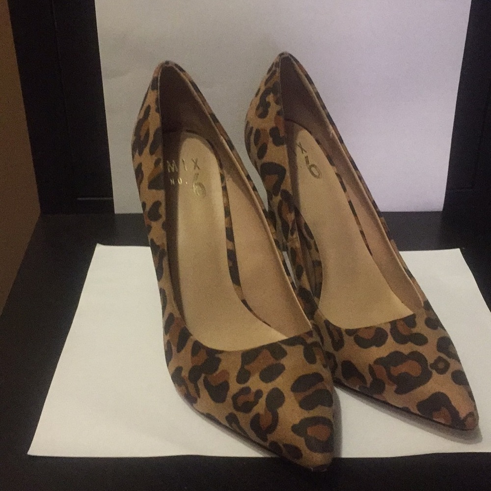Mix No. 6 Leopard Print Stilettos